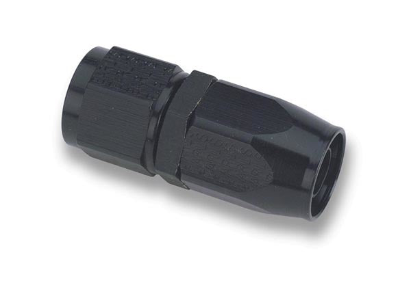Fitting - Hose End - Ano-Tuff - Swivel-Seal - Straight - 12 AN Hose to 12 AN Female Swivel - Aluminum - Black Anodized - Each