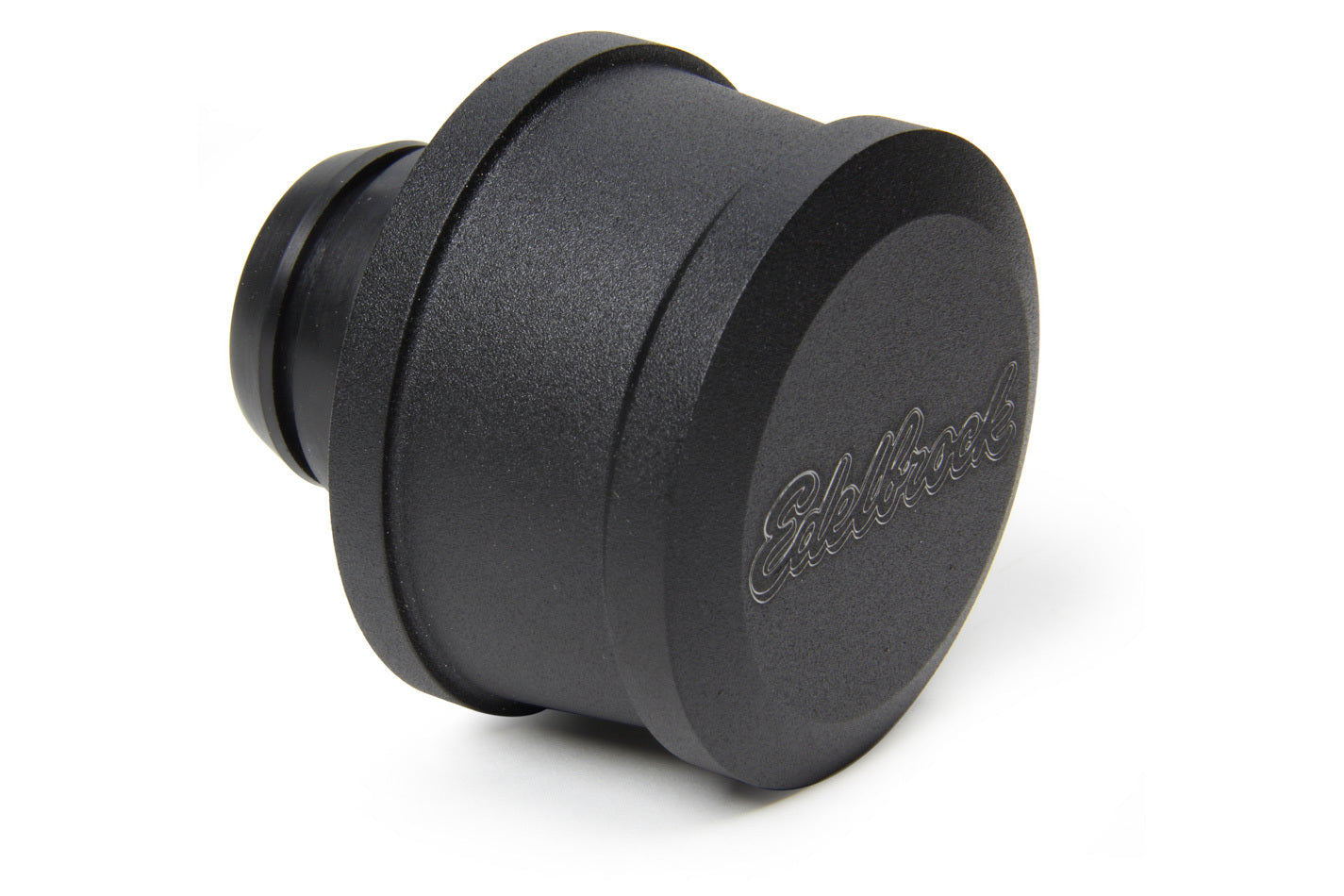 Breather - Push-In - Racing - Round - 1-1/4 in Hole - Aluminum - Black Powder Coat - Each