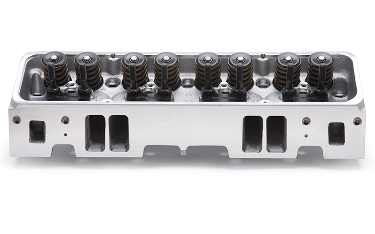 Cylinder Head - Performer RPM E-TEC 170 - Assembled - 1.940 / 1.550 in Valve - 170 cc Intake - 64 cc Chamber - 1.460 in Springs - Straight Plug - Aluminum - Small Block Chevy - Each