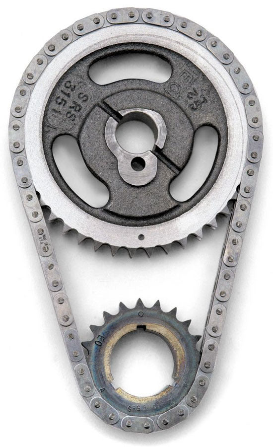 Timing Chain Set - Performer-Link - Double Roller - Keyway Adjustable - Cast Iron / Billet Steel - Small Block Ford - Kit