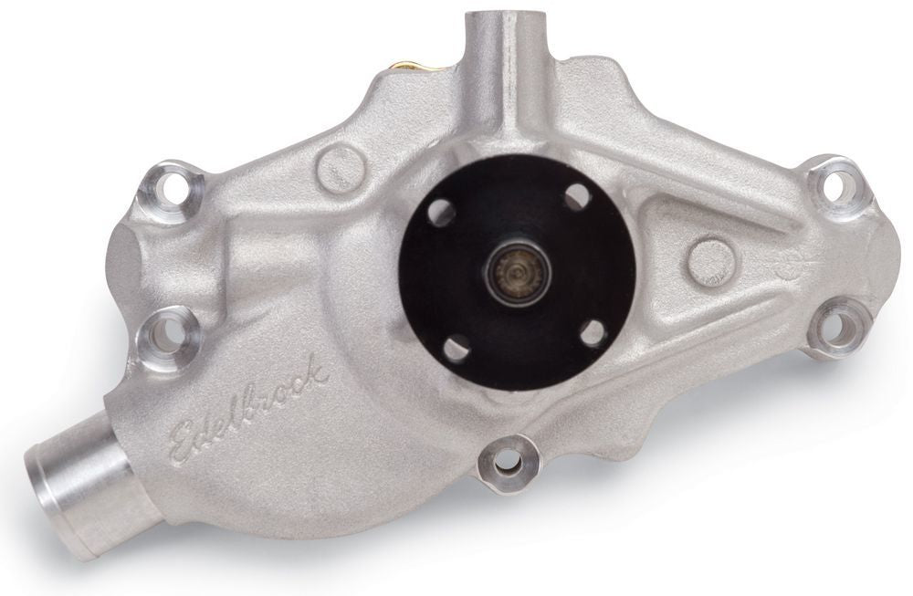 Water Pump - Mechanical - Victor Series - Reverse Rotation - 3/4 in Pilot - Short Design - Aluminum - Natural - Small Block Chevy - Each