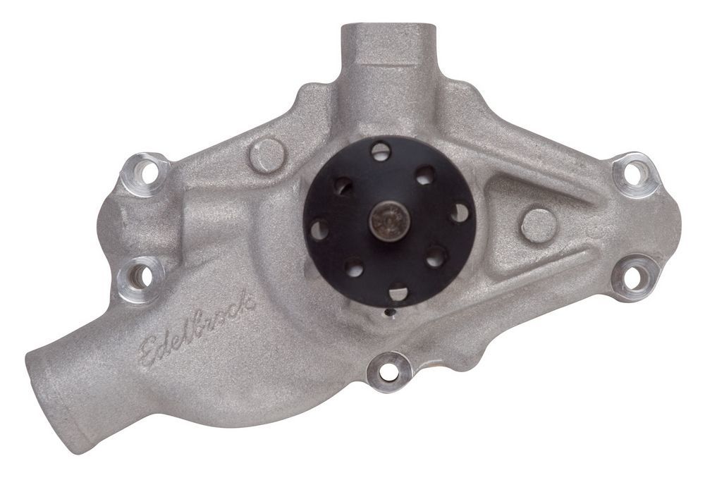 Water Pump - Mechanical - Victor Series - Reverse Rotation - 5/8 in Pilot - Short Design - Aluminum - Natural - Small Block Chevy - Each