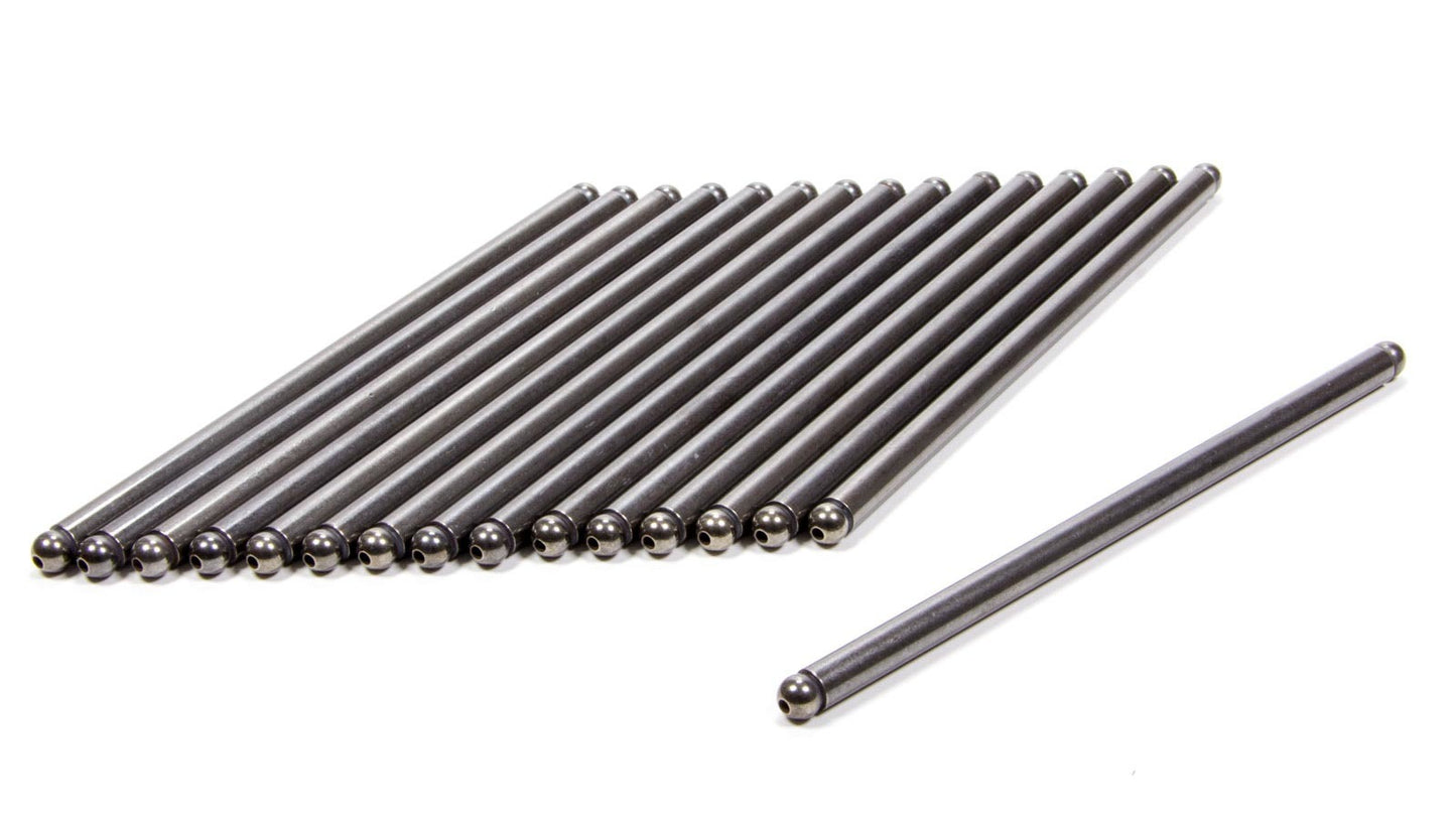 Pushrod - 6.800 in Long - 5/16 in Diameter - Hardened - Chromoly - Small Block Ford - Set of 16