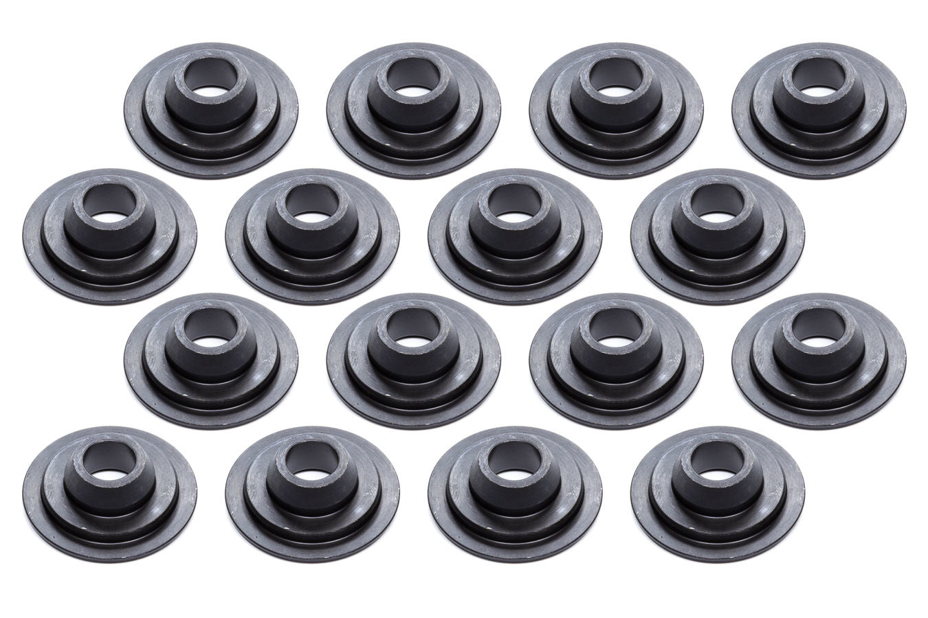 Valve Spring Retainer - 7 Degree - 1.060 in Step - 1.460 in Single Spring - Steel - Set of 16