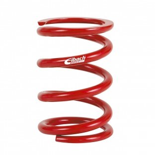 Coil Spring - Coil-Over - 2.25 in ID - 6 in Length - 1200 lb/in Spring Rate - Steel - Red Powder Coat - Each
