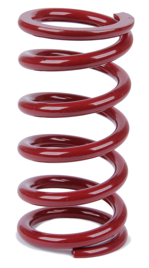 Coil Spring - Coil-Over - 2.5 in ID - 7 in Length - 500 lb/in Spring Rate - Steel - Red Powder Coat - Each