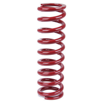 Coil Spring - Coil-Over - 2.5 in ID - 12 in Length - 275 lb/in Spring Rate - Steel - Red Powder Coat - Each