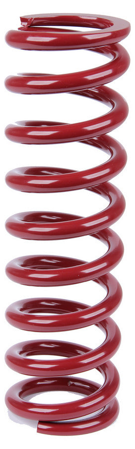 Coil Spring - Coil-Over - 2.5 in ID - 12 in Length - 400 lb/in Spring Rate - Steel - Red Powder Coat - Each