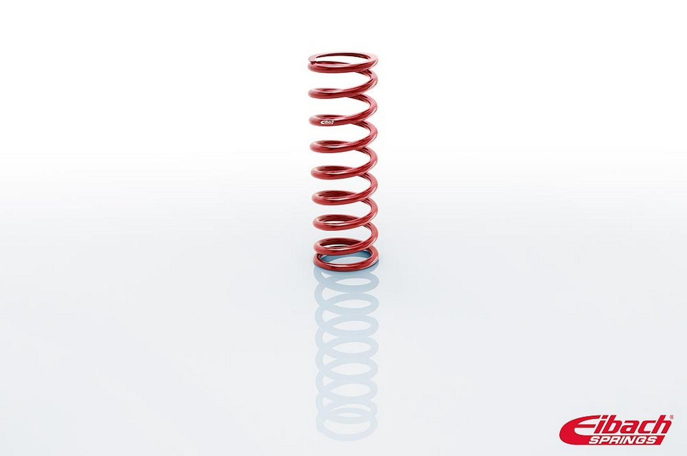 Coil Spring - Coil-Over - 3 in ID - 12 in Length - 250 lb/in Spring Rate - Steel - Silver Powder Coat - Each