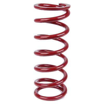 Coil Spring - Conventional - 5 in OD - 13 in Length - 275 lb/in Spring Rate - Rear - Steel - Red Powder Coat - Each