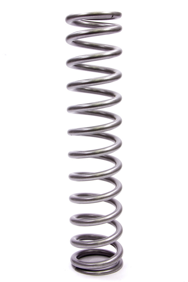 Coil Spring - Coil-Over - 2.5 in ID - 16 in Length - 100 lb/in Spring Rate - Steel - Silver Powder Coat - Each