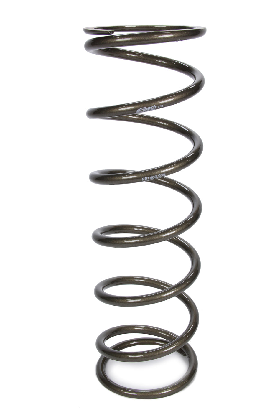 Coil Spring - Platinum - 5 in ID - 16 in Length - 175 lb/in Spring Rate - Steel - Platinum Powder Coat - Each