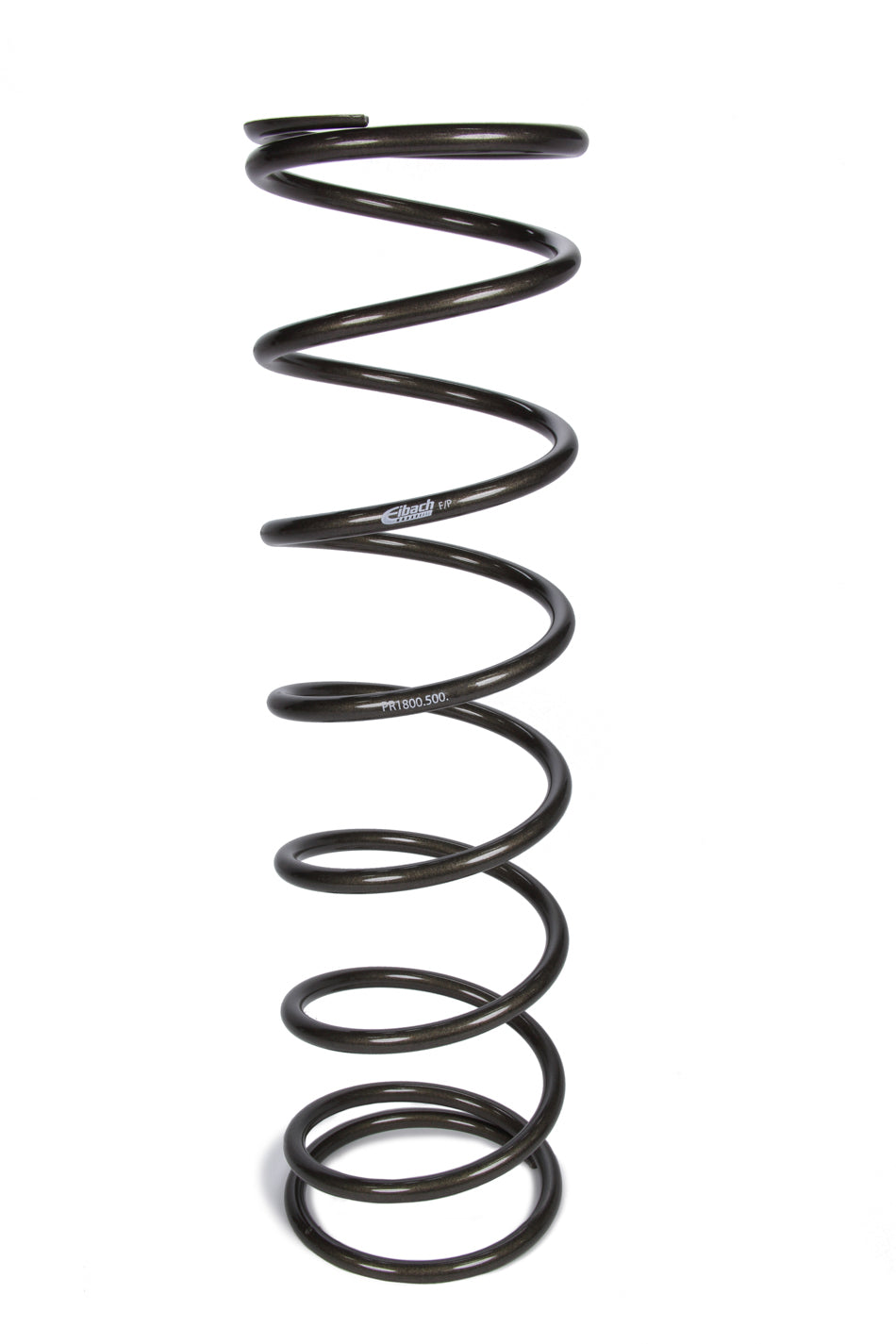 Coil Spring - Platinum - Conventional - 5 in OD - 18 in Length - 75 lb/in Spring Rate - Rear - Steel - Silver Powder Coat - Each