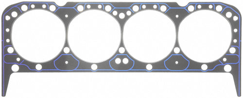 Cylinder Head Gasket - 4.166 in Bore - 0.039 in Compression Thickness - Steel Core Laminate - Small Block Chevy - Each