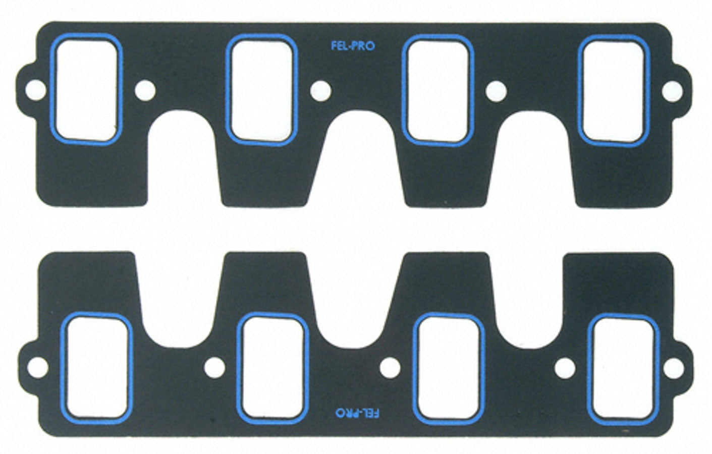 Intake Manifold Gasket - Printoseal - 0.06 in Thick - 1.45 x 2.45 in Rectangular Port - Composite - GM LS-Series - Pair