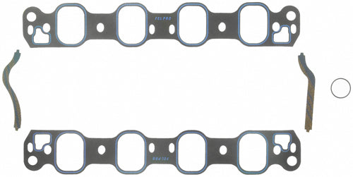 Intake Manifold Gasket - Printoseal - 0.06 in Thick - 1.88 x 2.65 in Rectangular Port - Composite - Small Block Ford - Kit