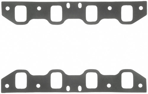 Intake Manifold Gasket - 0.12 in Thick - 1.35 x 1.95 in Rectangular Port - Composite - Small Block Ford - Pair