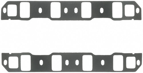Intake Manifold Gasket - 0.09 in Thick - 1.4 x 2.25 in Rectangular Port - Composite - Small Block Ford - Pair