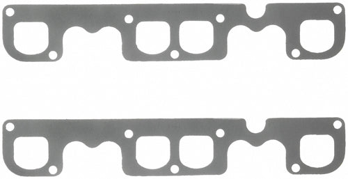 Engine & Accessories Header / Manifold Gasket - 1.700 x 1.780 in Raised D Port - Steel Core Laminate - Small Block Chevy - Pair
