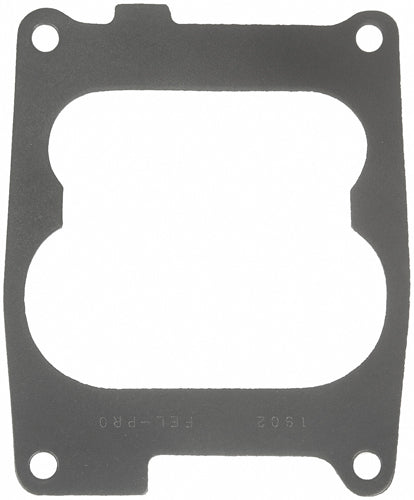 Carburetor Base Plate Gasket - 4-Barrel - Open - 0.063 in Thick - Composite - Spread Bore - Each