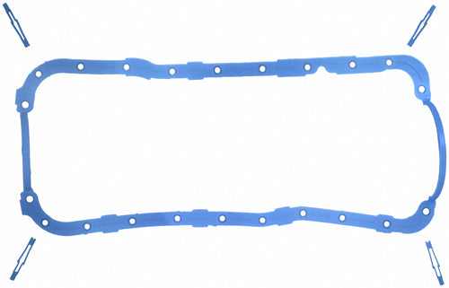 Oil Pan Gasket - 1-Piece - Silicone Rubber - Small Block Ford - Kit