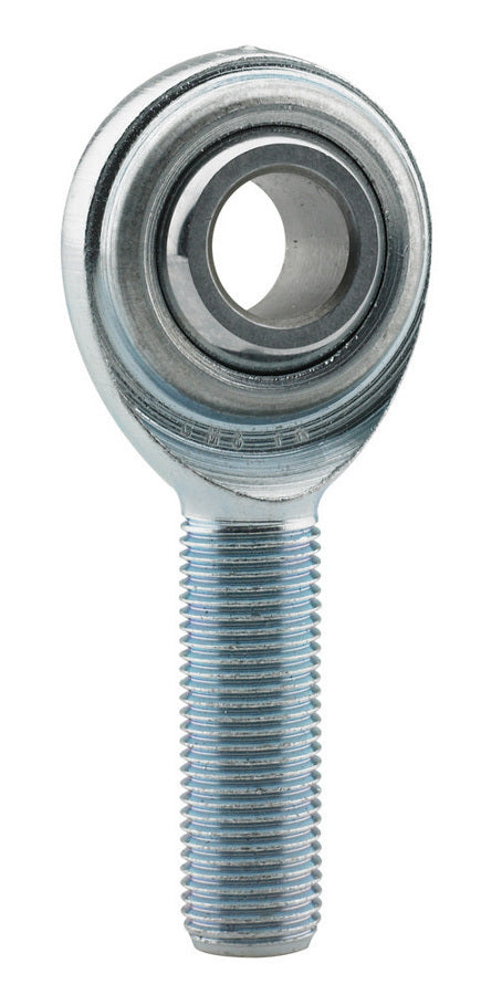 Rod End - Spherical - 0.375 in Bore - 3/8-24 in Left Hand Male Thread - Steel - Chromate / Zinc Oxide - Each