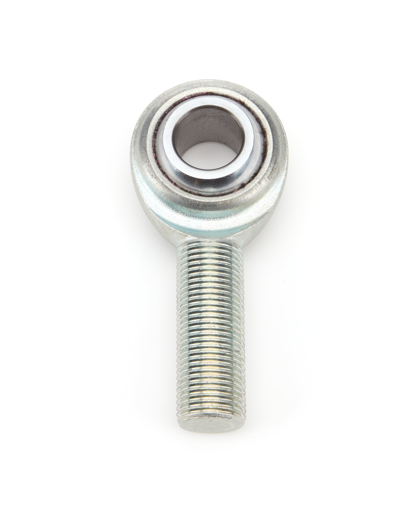 Rod End - Spherical - 5/8 in Bore - 5/8-18 in Left Hand Male Thread - PTFE Lined - Steel - Zinc Oxide - Each