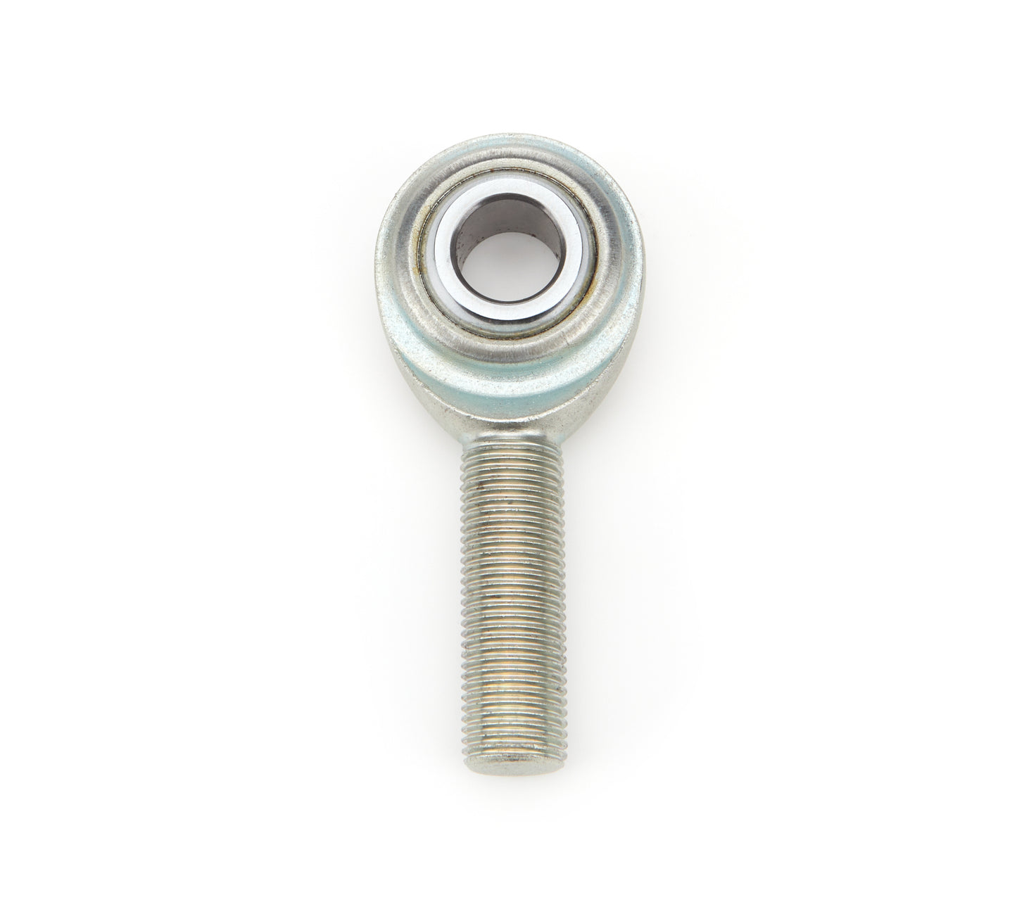 Rod End - Spherical - 1/2 in Bore - 1/2-20 in Left Hand Male Thread - PTFE Lined - Steel - Zinc Oxide - Each
