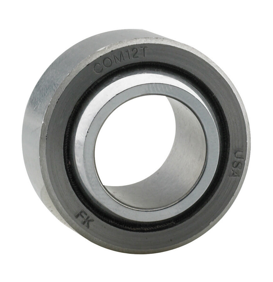 Spherical Bearing - COM-T Series - 0.625 in ID - 1.188 in OD - 0.625 in Thick - PTFE Lined - Steel - Chrome - Each