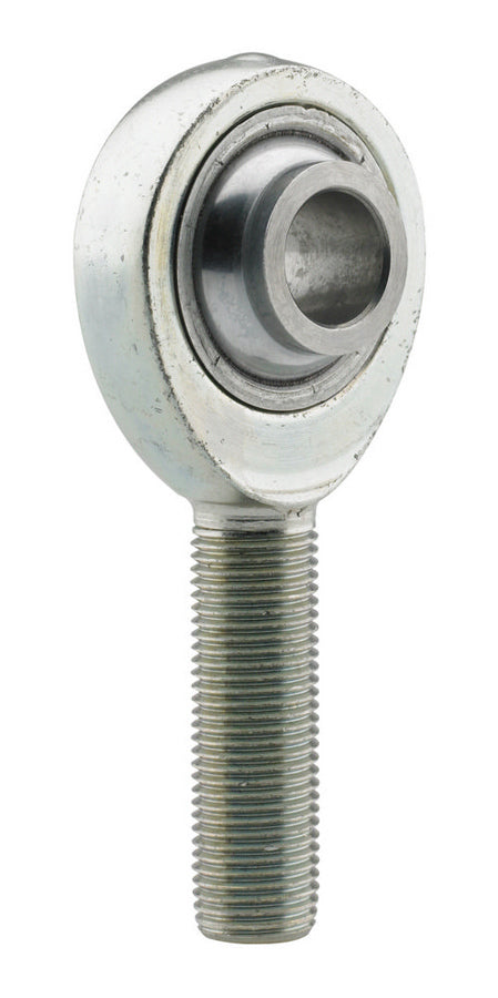 Rod End - Spherical - High Misalignment Series - 5/8 in Bore - 5/8-18 in Left Hand Male Thread - PTFE Lined - Steel - Zinc Oxide - Each