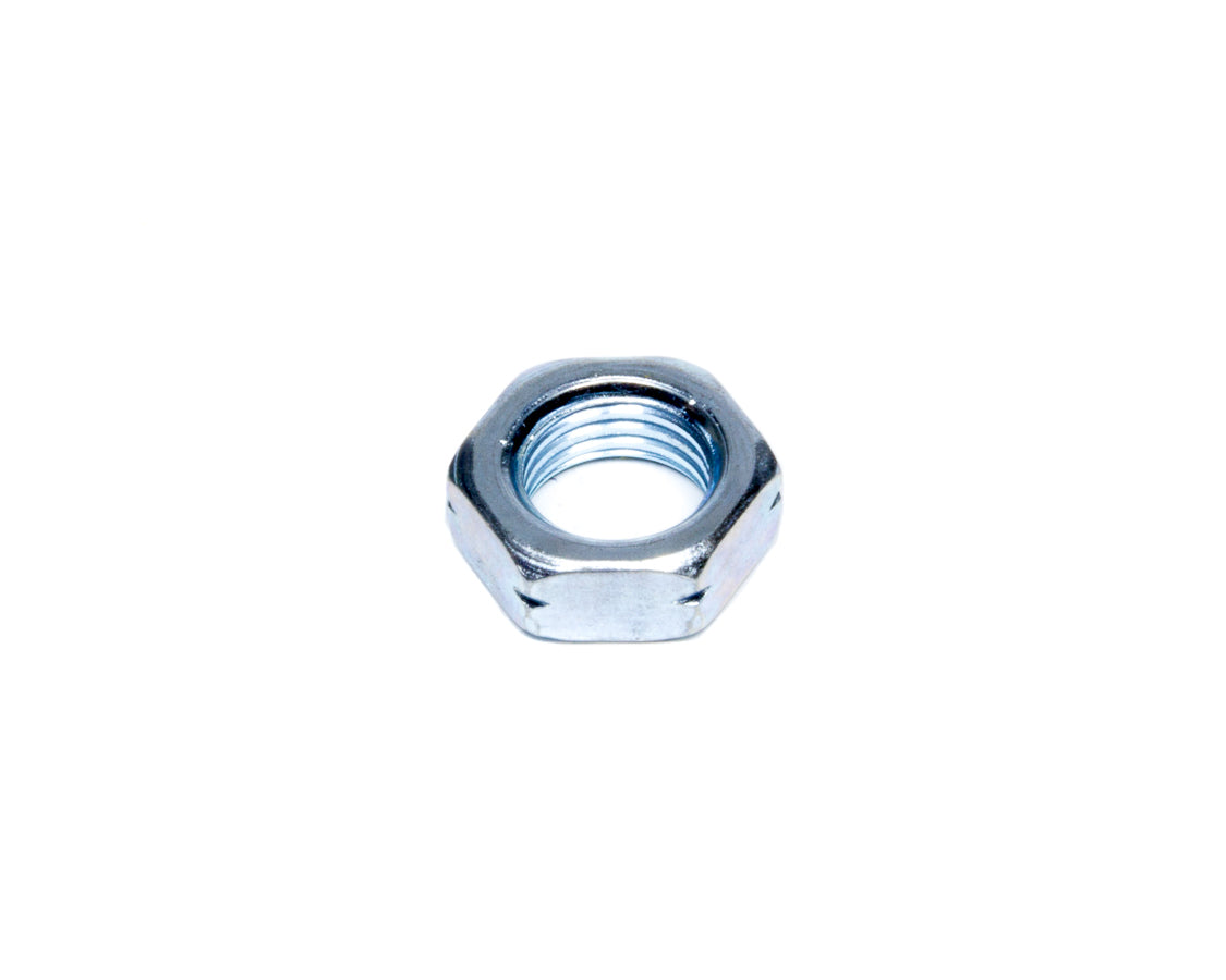 Jam Nut - 3/8-24 in Left Hand Thread - Steel - Zinc Oxide - Each