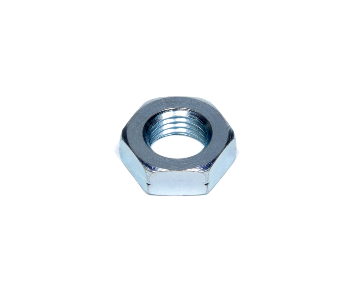 Jam Nut - 7/16-20 in Left Hand Thread - Steel - Zinc Oxide - Each