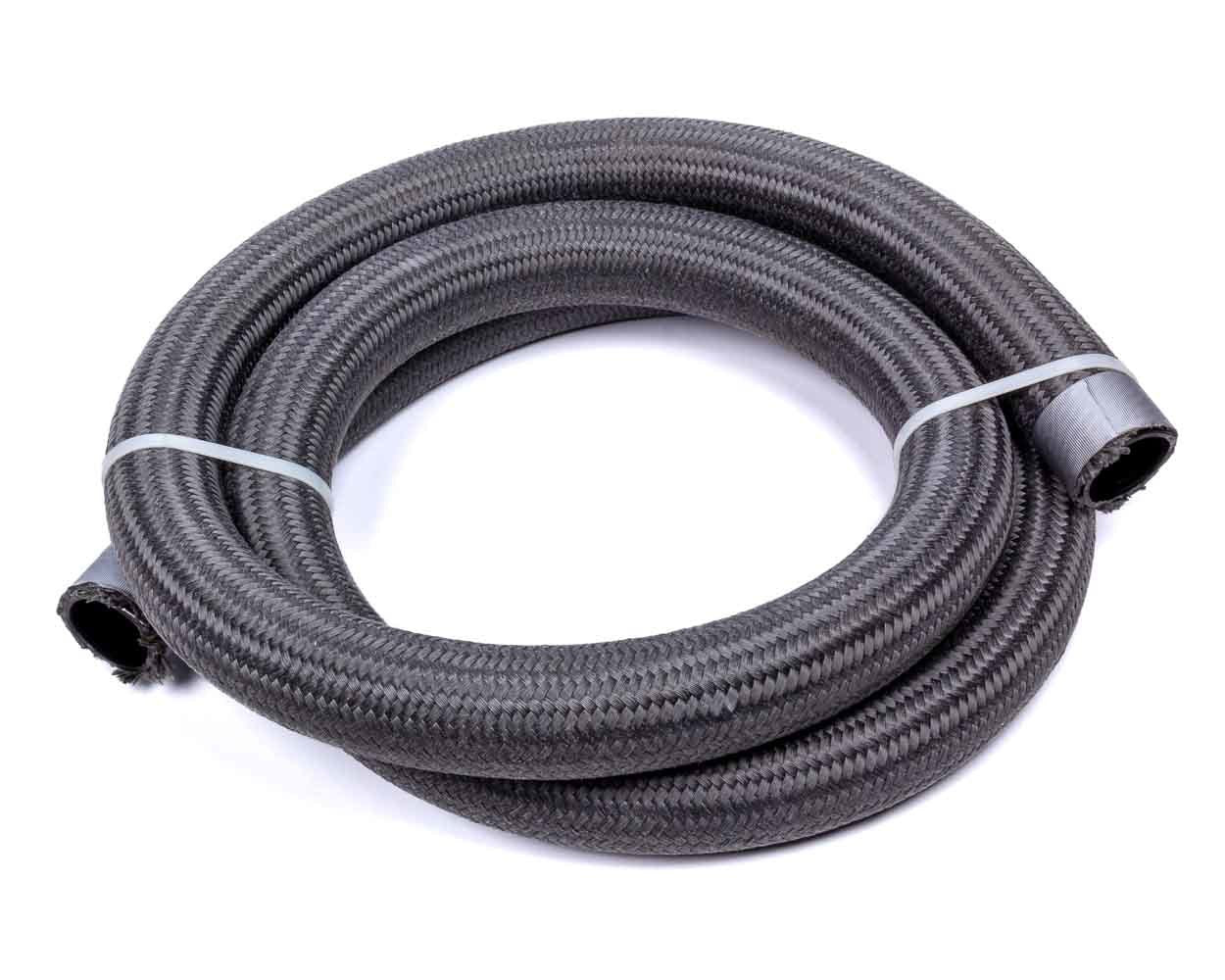 Hose - Race-Rite Pro - 16 AN - 15 ft - Wire Reinforced - Braided Fire Retardant Fabric / PTFE - Black - Each