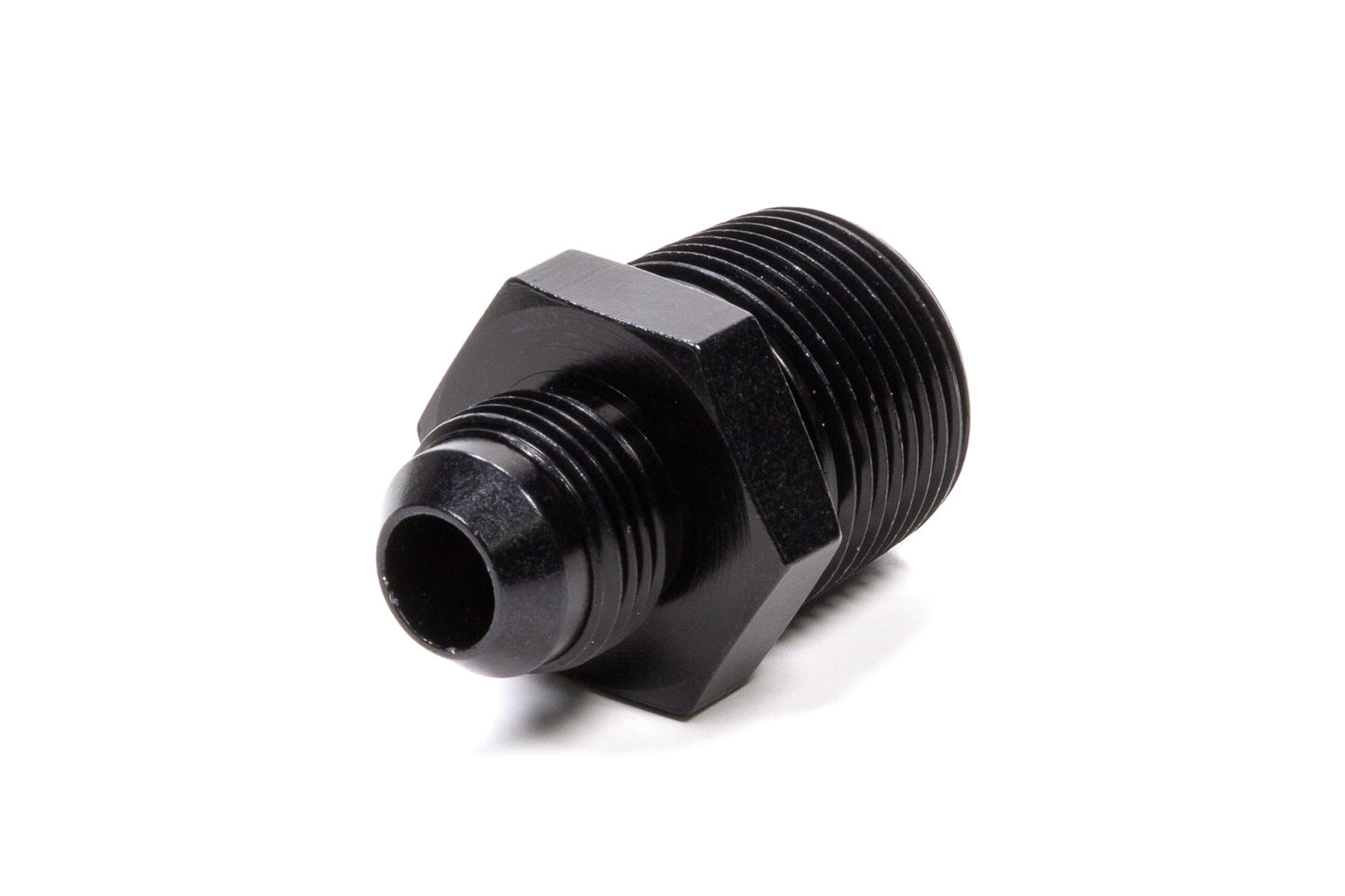 Fitting - Adapter - Straight - 20 AN Male to 1-1/4 in NPT Male - Aluminum - Black Anodized - Each