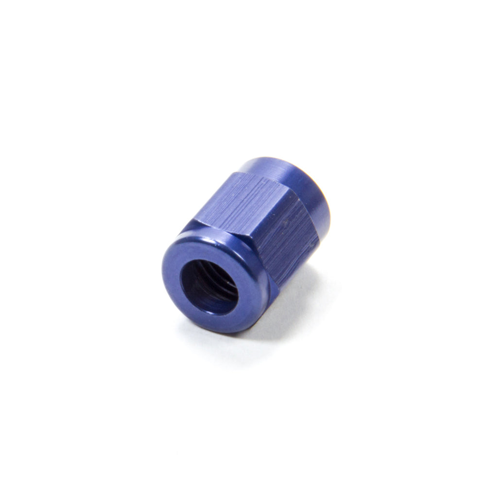 Fitting - Tube Nut - 3 AN - 3/16 in Tube - Aluminum - Blue Anodized - Each
