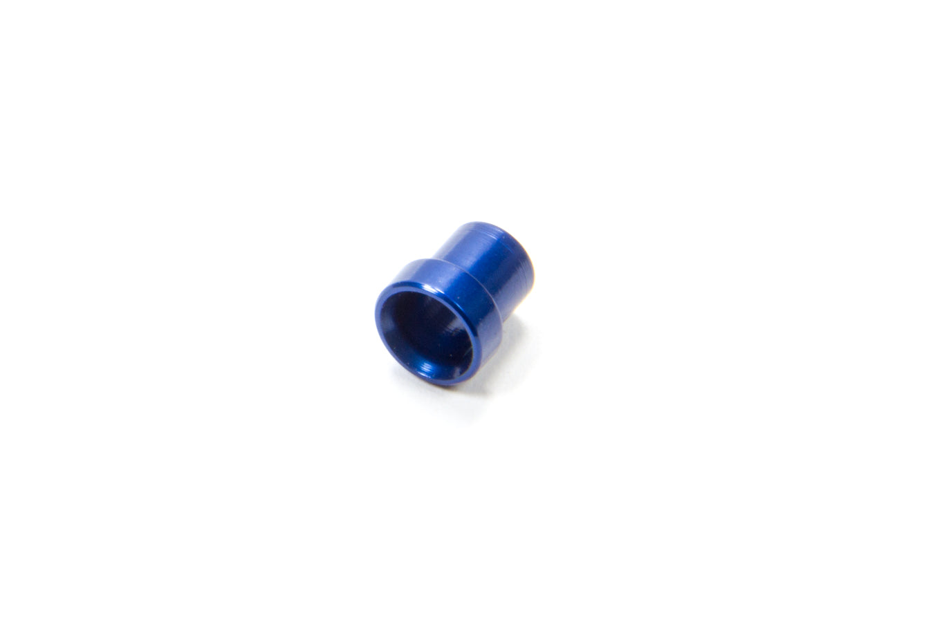 Fitting - Tube Sleeve - 4 AN - 1/4 in Tube - Aluminum - Blue Anodized - Each