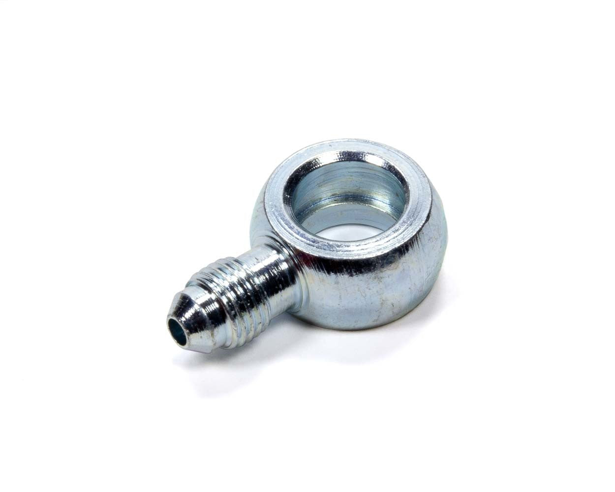 Fitting - Hose End - Banjo - Straight - 3 AN Hose to 12 mm Banjo - Steel - Zinc Plated - Each