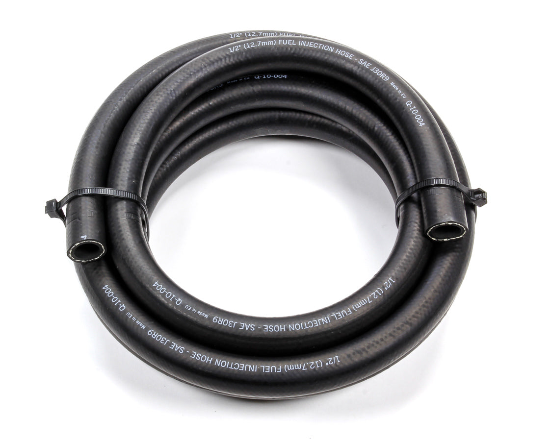 Hose - EZ Street - 6 AN - 20 ft - Rubber - Black - Each