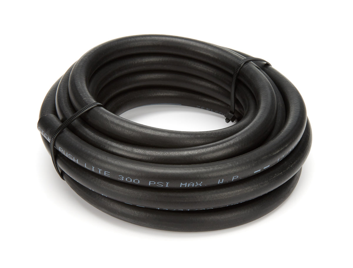Hose - Series 8300 Push-Lite - 6 AN - 20 ft - Rubber - Black - Each