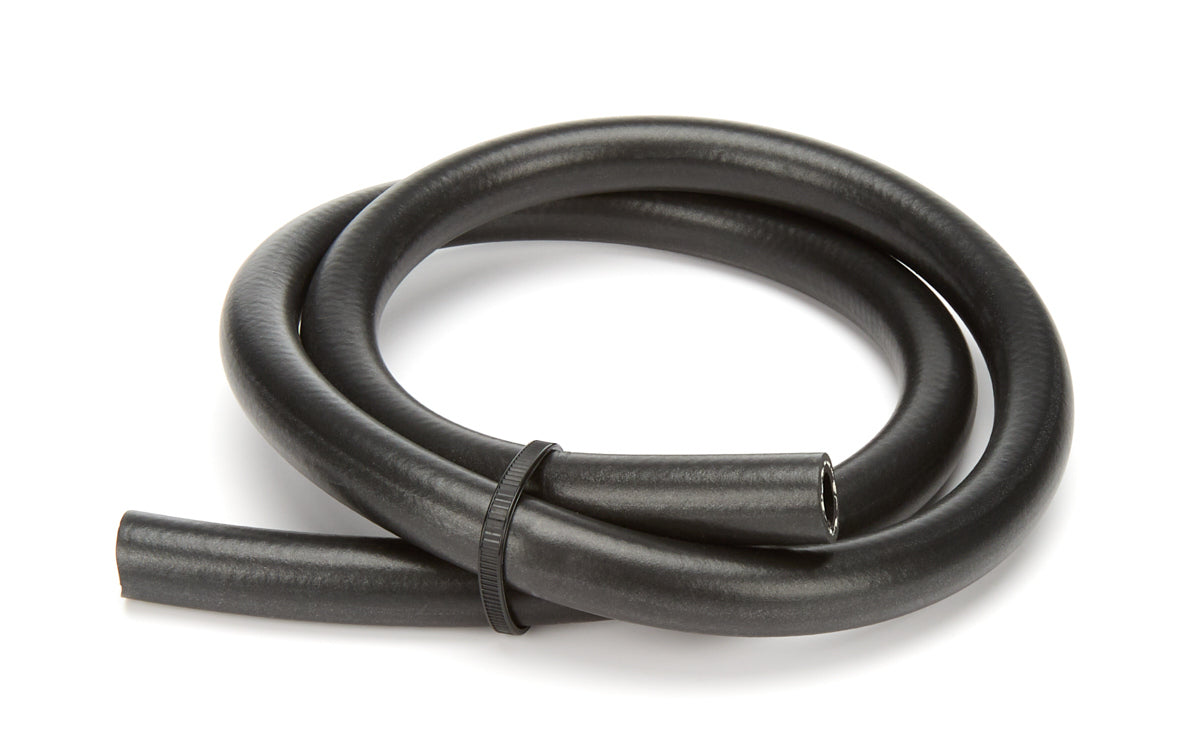 Hose - Series 8300 Push-Lite - 6 AN - 3 ft - Rubber - Black - Each