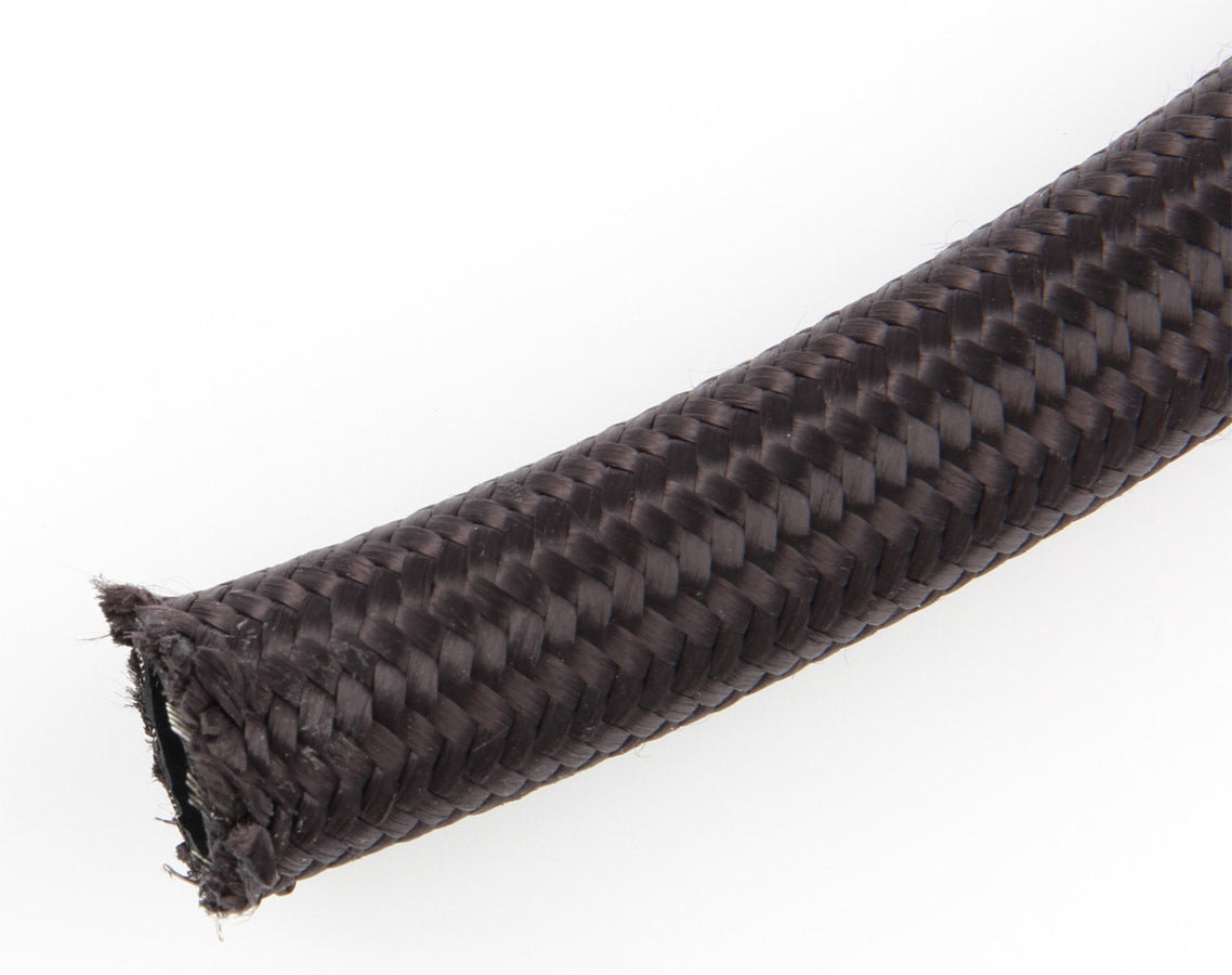 Hose - Premium Race Hose - 4 AN - 3 ft - Braided Nylon / Rubber - Black - Each