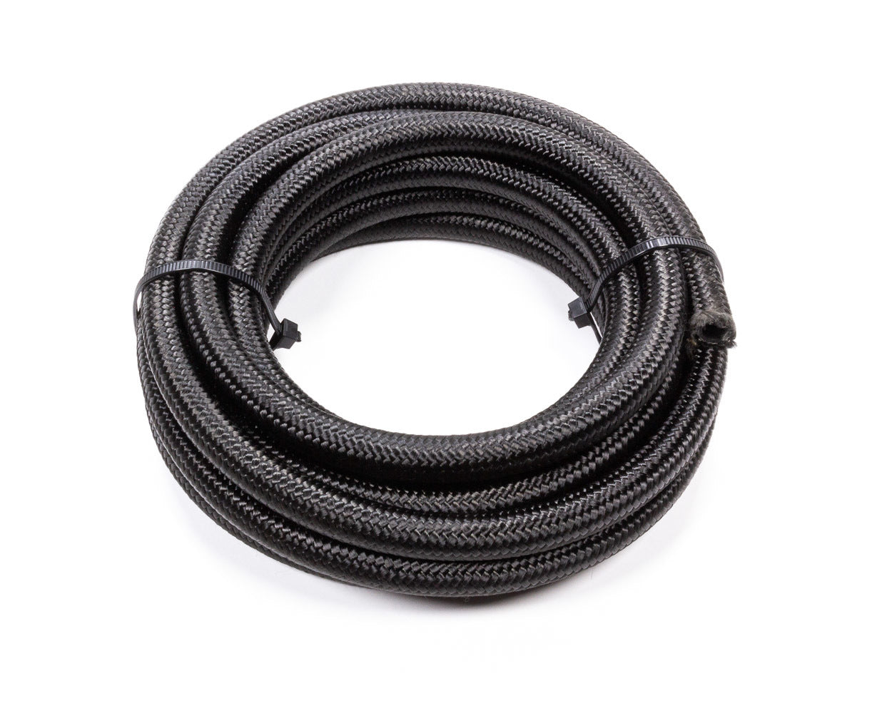 Hose - Premium Race Hose - 6 AN - 15 ft - Braided Nylon / Rubber - Black - Each