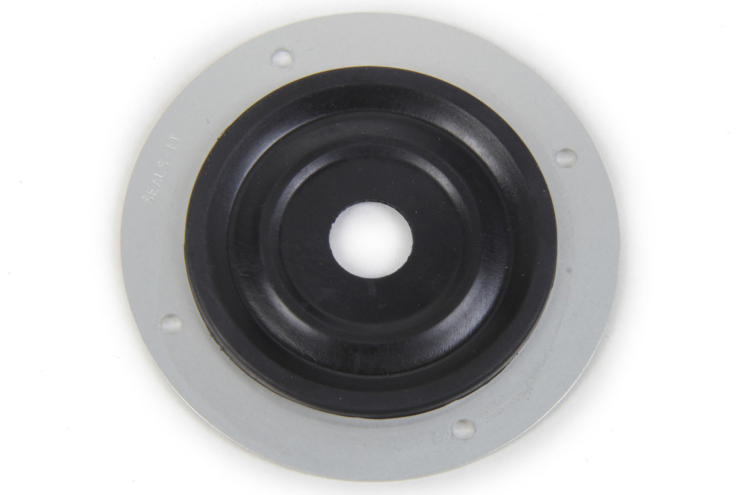 Firewall Grommet - 1/2 Hole - 3 in OD - Aluminum / Rubber - Natural / Black - Each