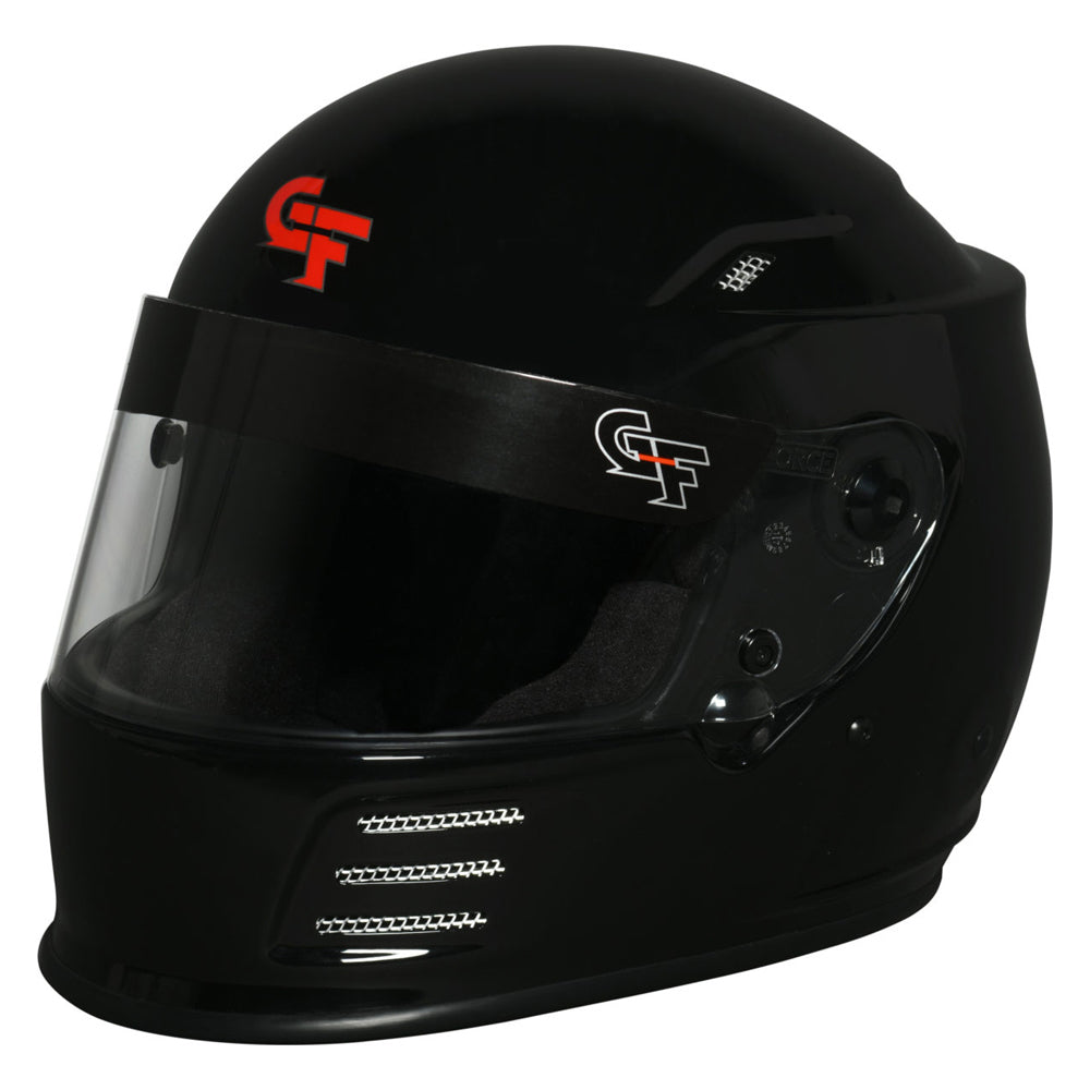 Helmet - Revo - Full Face - Snell SA2020 - Head and Neck Support Ready - Flat Black - X-Large - Each