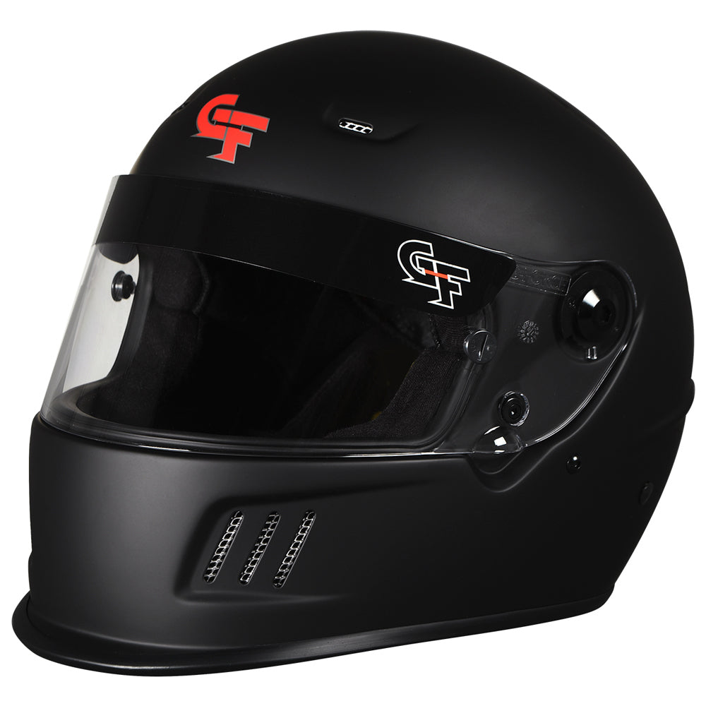 Helmet - Rift - Full Face - Snell SA2020 - Head and Neck Support Ready - Flat Black - Large - Each