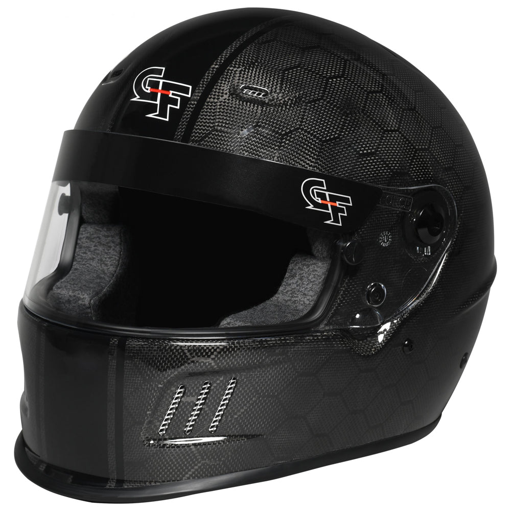 Helmet - Rift - Full Face - Snell SA2020 - Head and Neck Support Ready - Carbon Fiber - Large - Each
