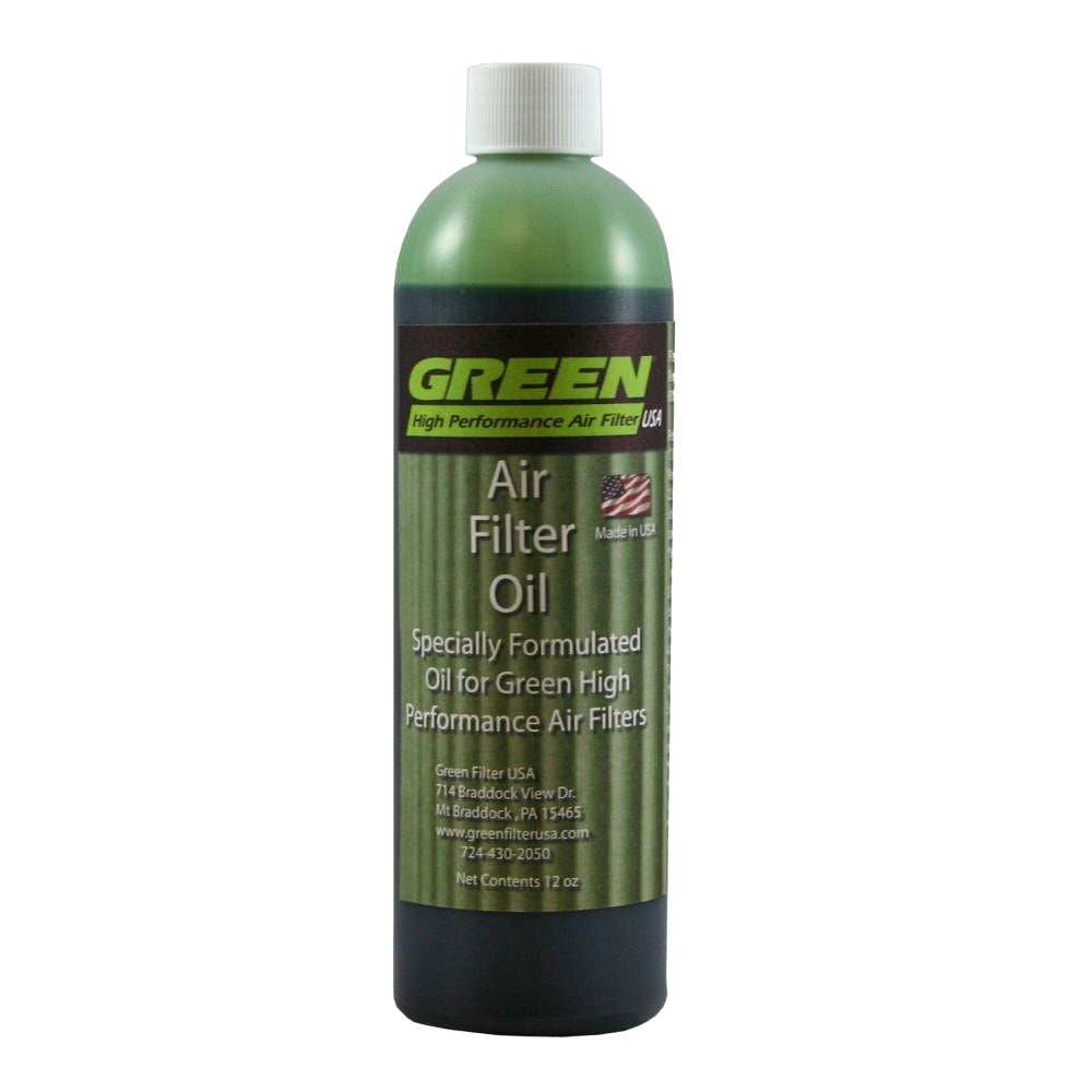 Air Filter Oil - Synthetic - 12 oz Bottle - Green Air Filters - Each