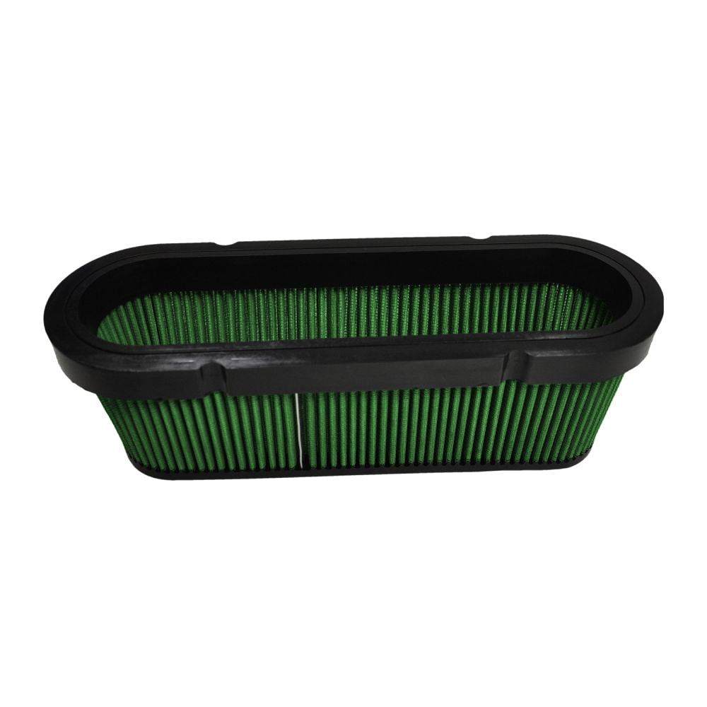 Air Filter Element - Oval - Reusable Cotton - Green - Chevy Corvette 2006-13 - Each