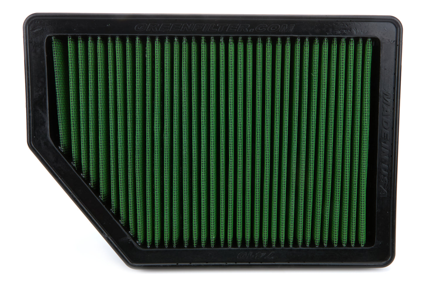 Air Filter Element - Panel - 13.5 in L x 9.375 in W x 2.25 in H - Reusable Cotton - Green - GM Fullsize Truck 2020-24 - Each