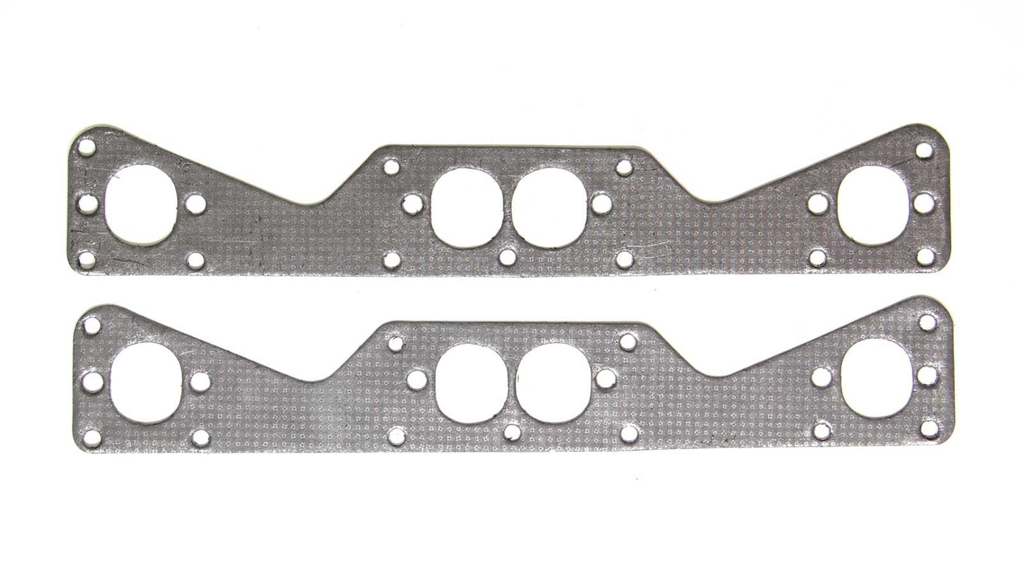 Engine & Accessories Header / Manifold Gasket - Husler - Inner - Double Flange Port / Inner - Small Block Chevy - Pair